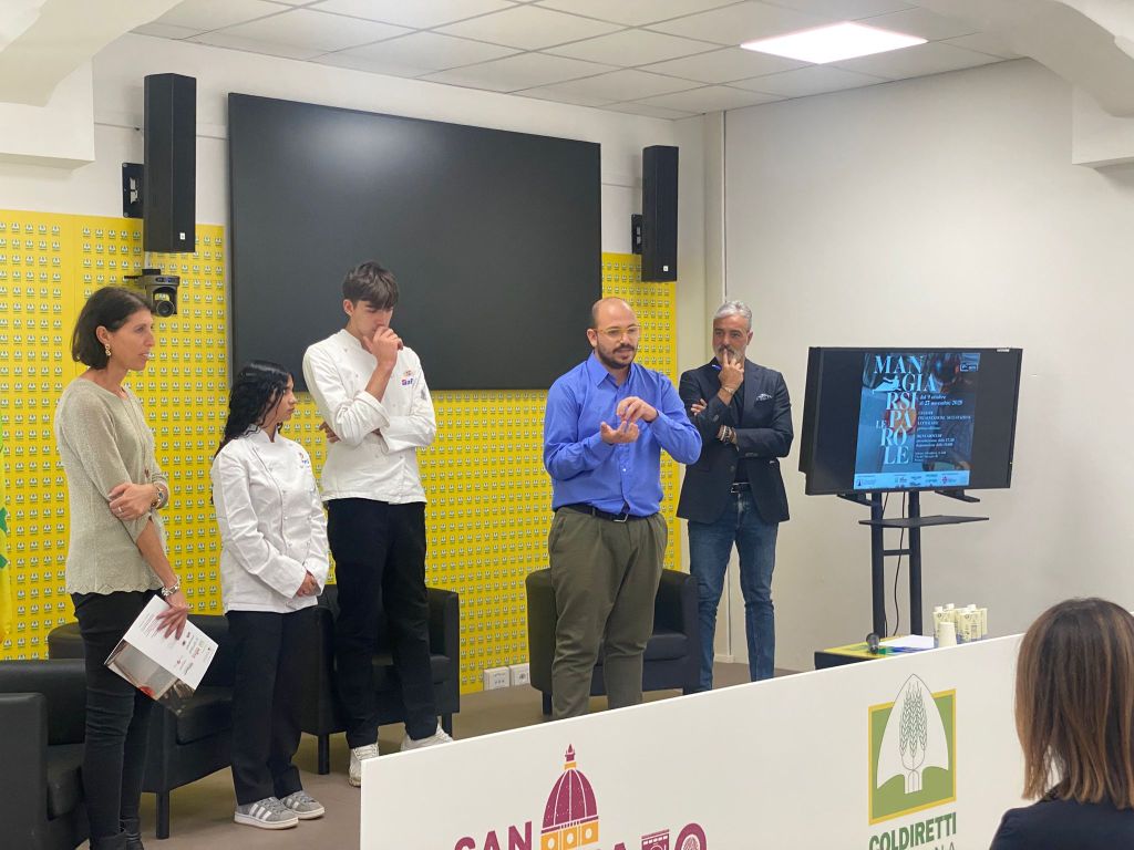 immagine dalla conferenza stampa